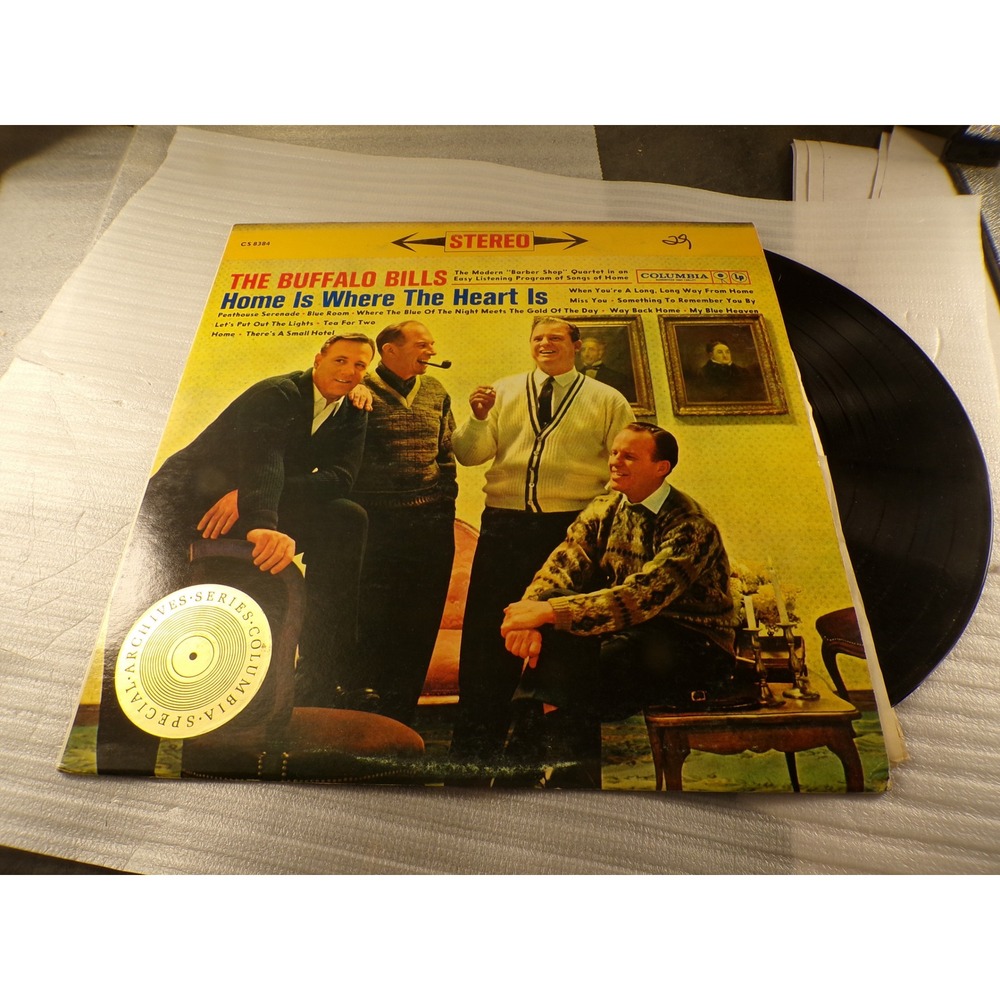 The Buffalo Bills Home Is Where The Heart Is Vinyl LP Columbia CS 8384 Stereo